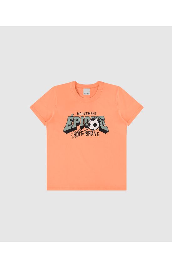 Camiseta Infantil Menino Mouvement Épique Em Algodão Malwee Kids