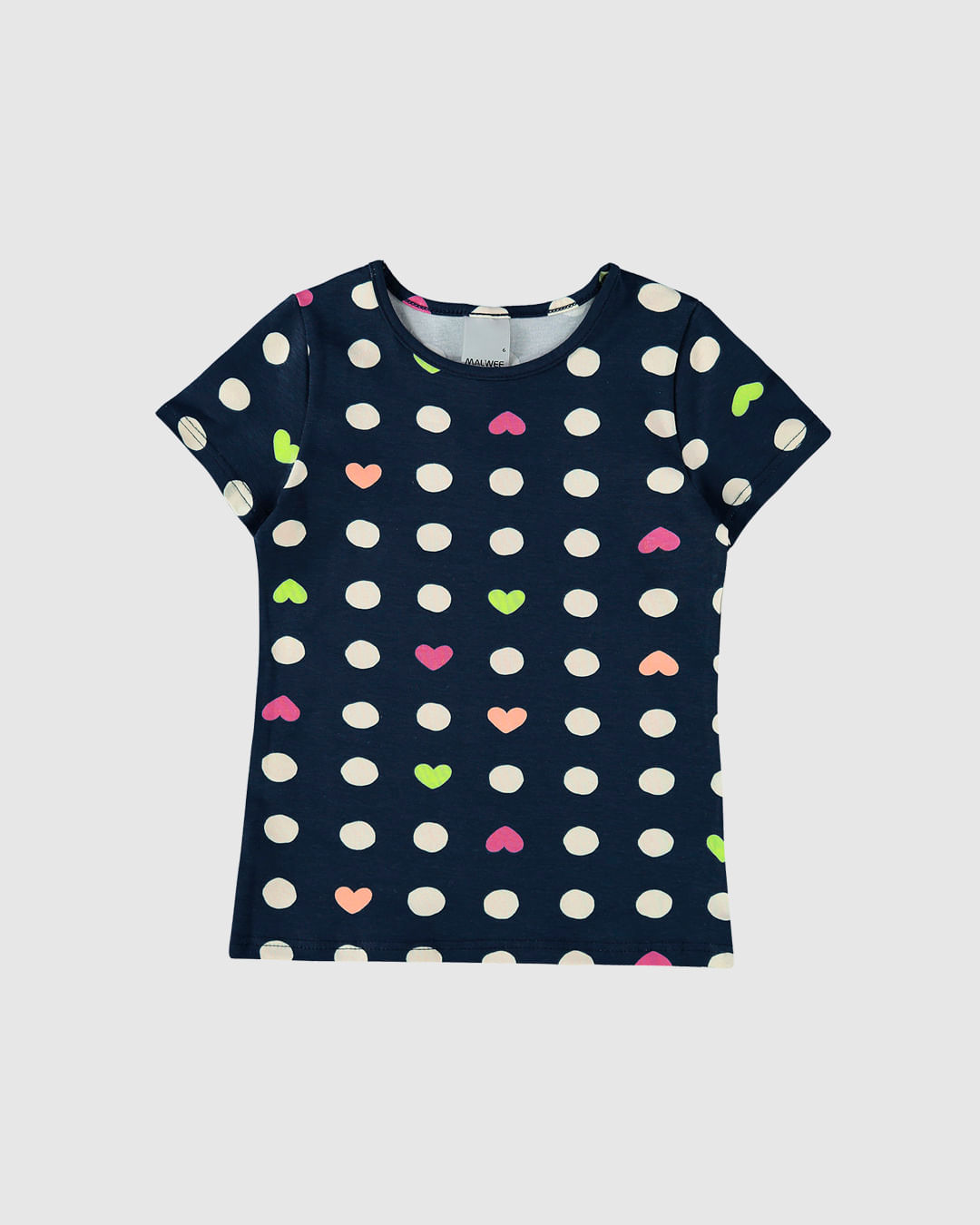 Blusa Infantil Menina Estampada Em Algodão Malwee Kids - Imagem 5