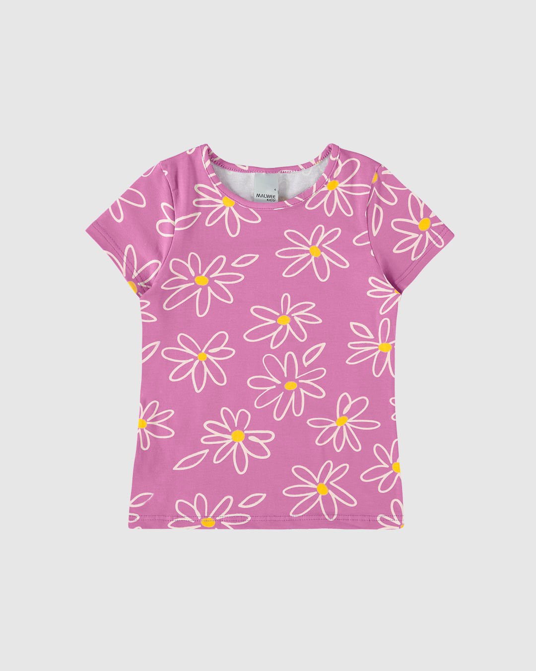 Blusa Infantil Menina Estampada Em Algodão Malwee Kids - Imagem 3