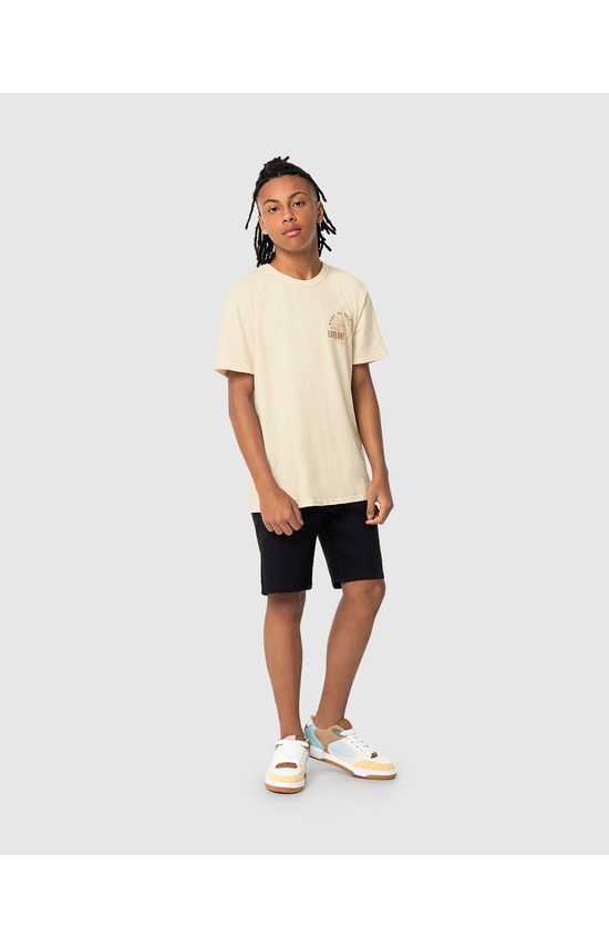 Bermuda Menino Cintura Média Em Jeans Com Elastano Malwee Kids