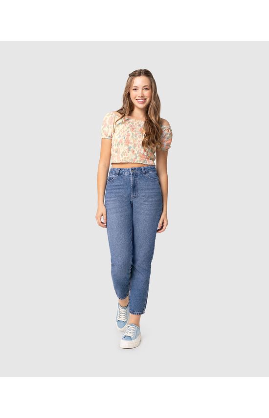 Blusa Menina Justa Estampada Em Viscose Malwee Kids