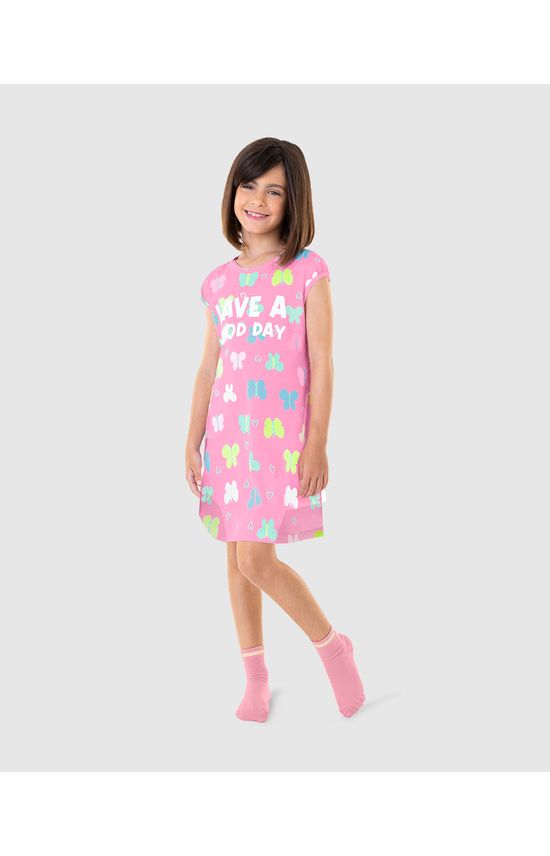 Camisola Infantil Menina Have A Good Day Em Algodão Malwee Kids