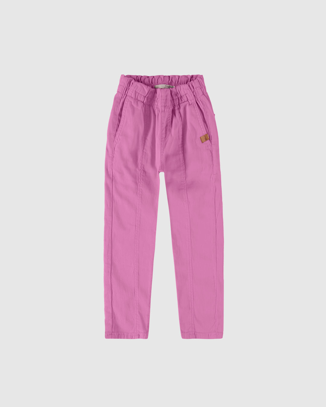 Calça Infantil Menina Slouchy Cintura Média Em Sarja Malwee Kids - Imagem 23