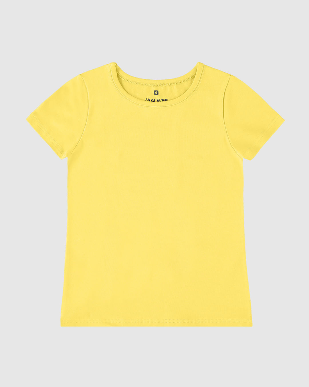 Blusa Infantil Menina Decote Redondo Em Algodão Malwee Kids