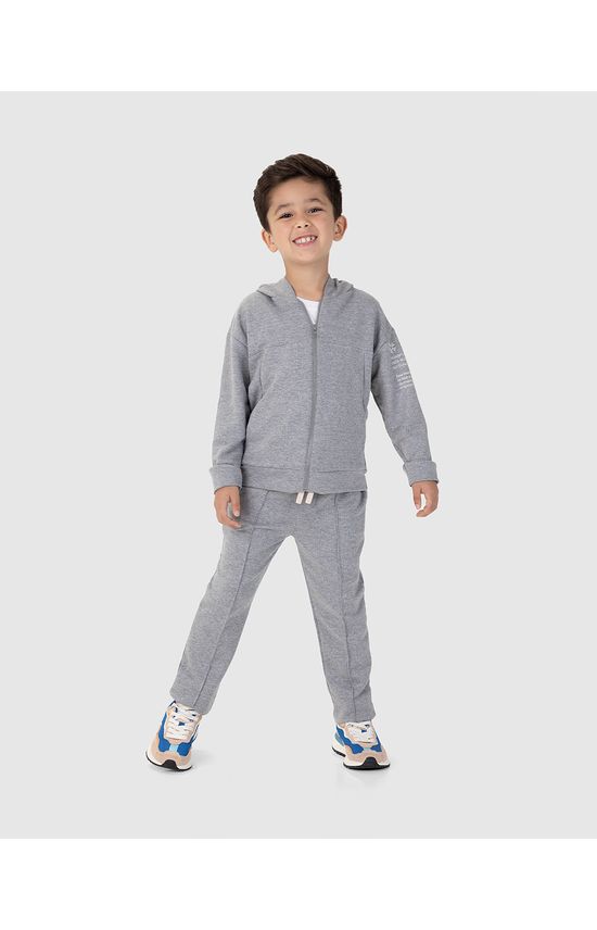 Calça Infantil Moletom Fio Do Futuro Unissex Malwee Kids