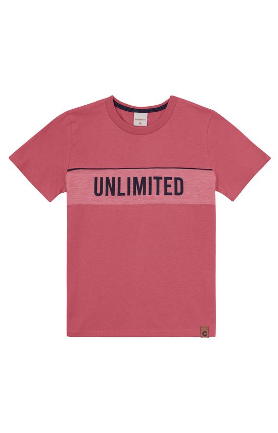 Camiseta Menino Unlimited Em Algodão - Carinhoso