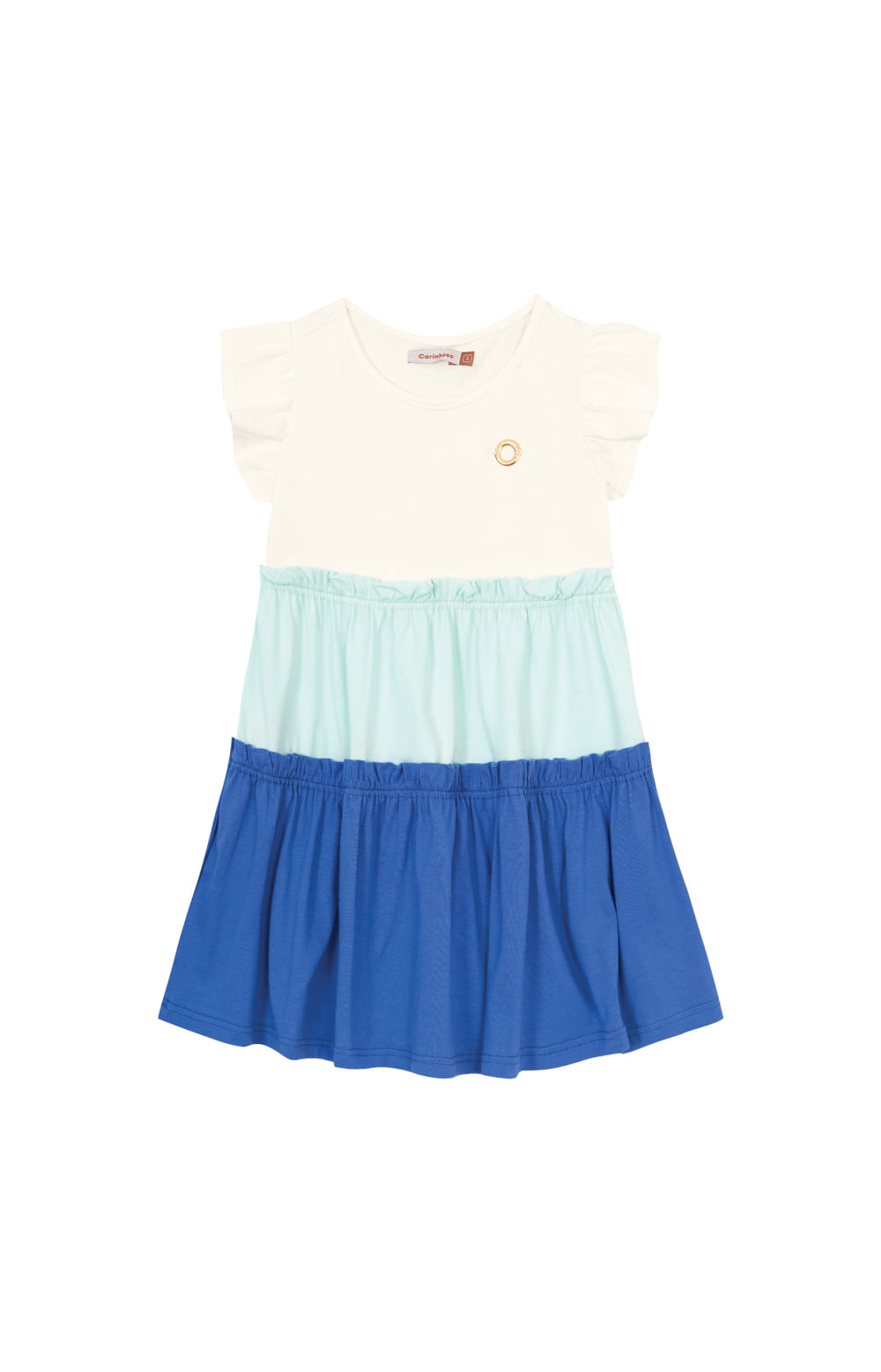 Vestido Menina Marias Em Algodão - Carinhoso