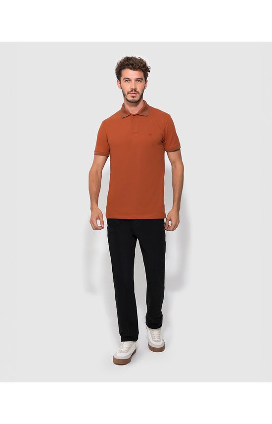 Camisa Polo Masculina Gola Esporte Em Piquet Stretch - ENFIM