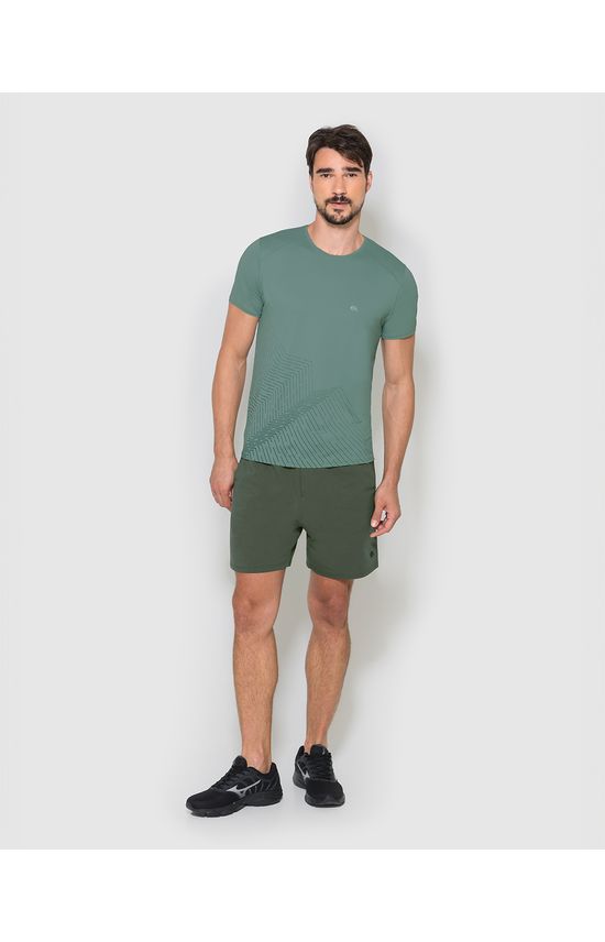 Bermuda Masculina Reta Bolso Lateral Em Moletom Stretch - ENFIM