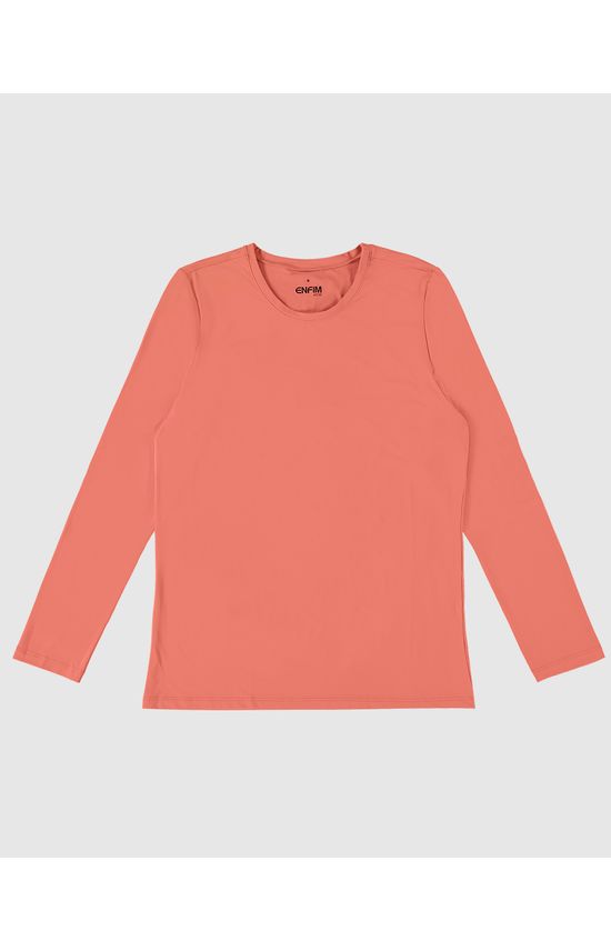 Camiseta Masculina Manga Longa Em Malha Com Proteção UV50+ - ENFIM