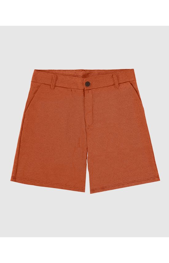 Bermuda Reta Masculina Bolso Faca Em Moletom Piquet - ENFIM