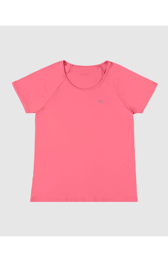 Blusa Básica Feminina Decote Redondo Em Malha Dry - ENFIM