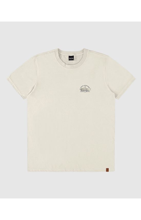 Camiseta Masculina Slim Estampa Peitoral Em Algodão - ENFIM