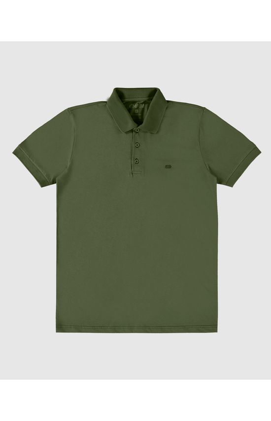 Camisa Polo Masculina Slim Em Algodão Pima - ENFIM