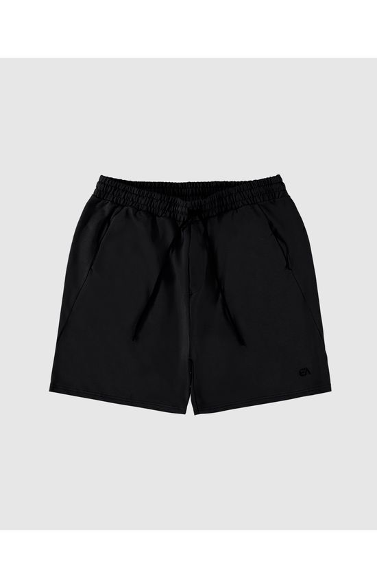 Bermuda Masculina Reta Bolso Lateral Em Moletom Stretch - ENFIM