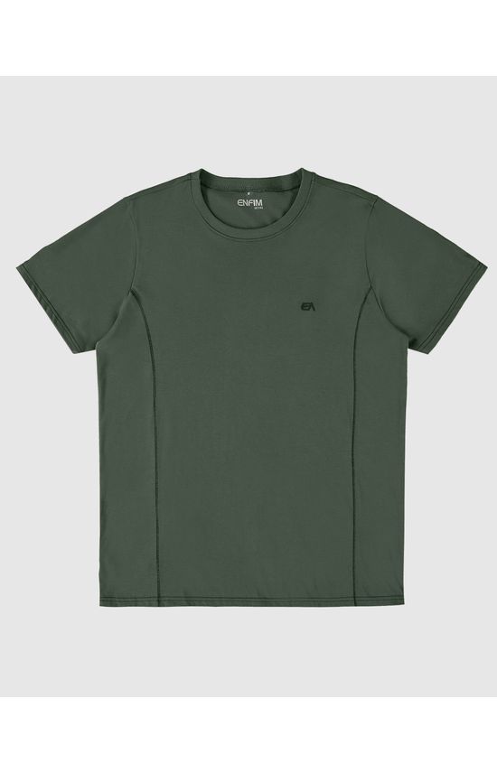 Camiseta Masculina Regular Em Malha Anti Odor - ENFIM
