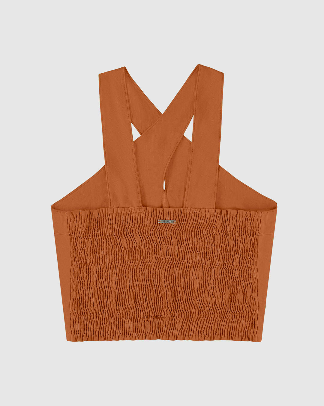 Blusa Feminina Alças Cruzadas Em Viscolinho - ENFIM - Imagem 12