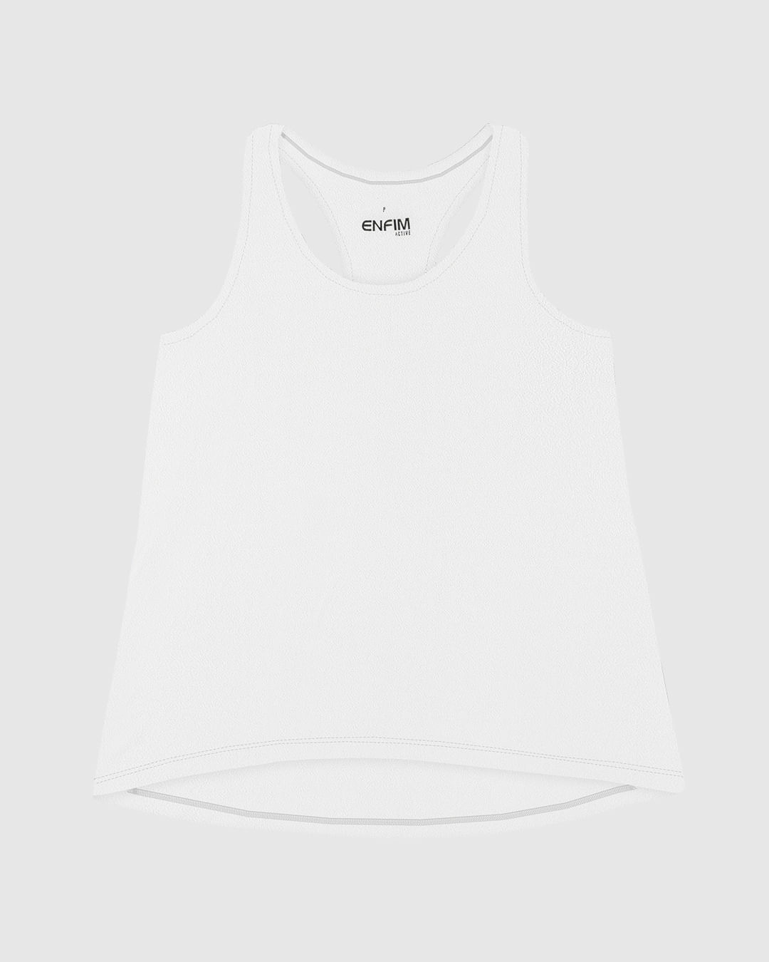 Regata Feminina Linha A em Malha Dry - ENFIM - Imagem 3