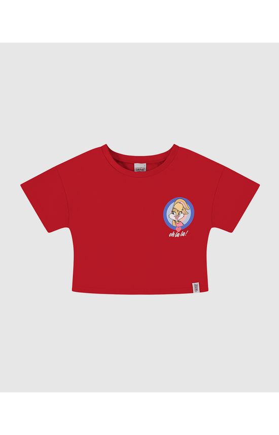 Blusa Infantil Menina Box Oh La La! Looney Tunes Em Algodão Malwee Kids