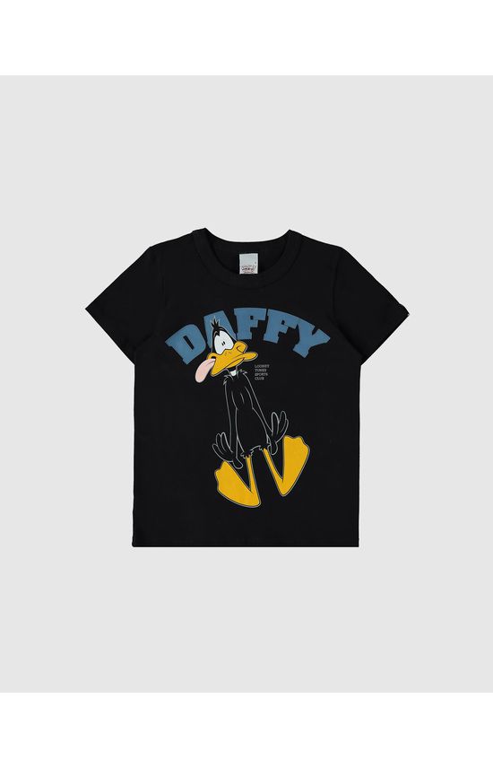 Camiseta Infantil Menino Patolino Looney Tunes Em Algodão Malwee Kids