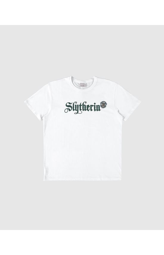 Camiseta Menino Sonserina Harry Potter Em Algodão Malwee Kids