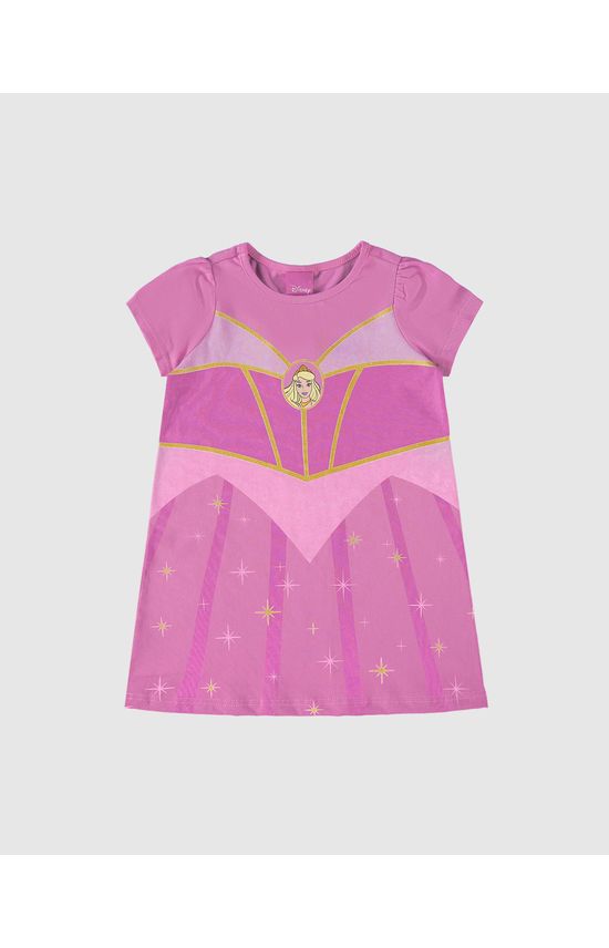 Camisola Infantil Menina Princesas Disney Em Algodão Malwee Kids