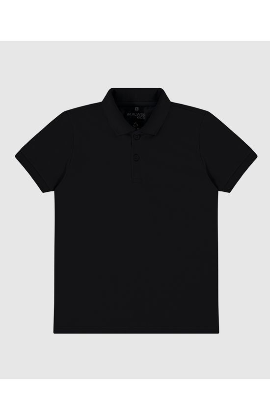 Camisa Polo Infantil Menino Em Piquê Premium Malwee Kids