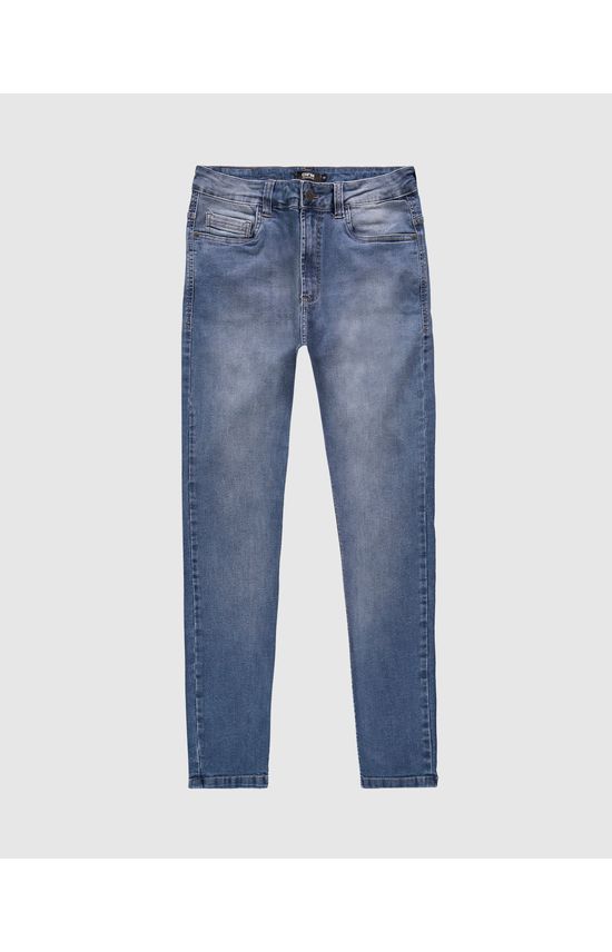 Calça Skinny Masculina Bolso Funcional Em Jeans Com Elastano - ENFIM