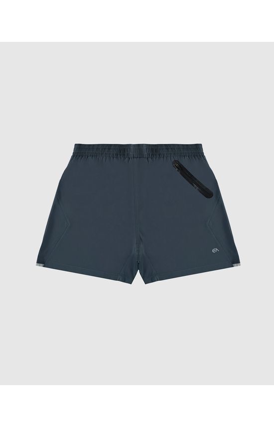 Shorts Reto Masculino Bolso Fecho Zíper Em Tafetá - ENFIM