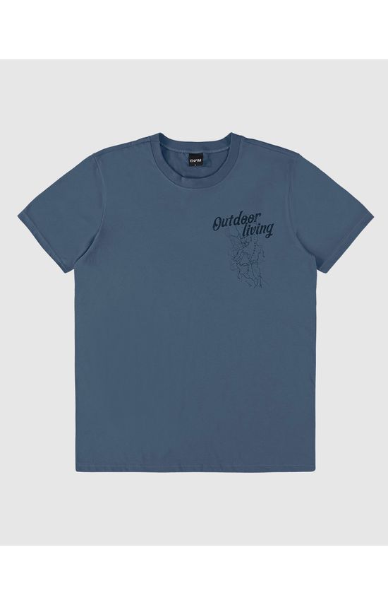 Camiseta Masculina Outdoor Living Em Algodão - ENFIM