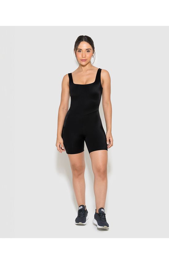 Macaquinho Feminino Utilitário TECNOLOGIA LYCRA® BLACK - ENFIM