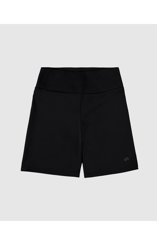 Shorts Feminino Bolso Costas Em Malha Brilho Com Proteção UV50+ - ENFIM