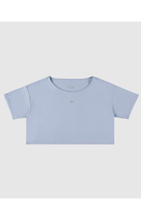 Blusa Box Feminina Decote Redondo Em Malha Com Proteção UV50+ - ENFIM