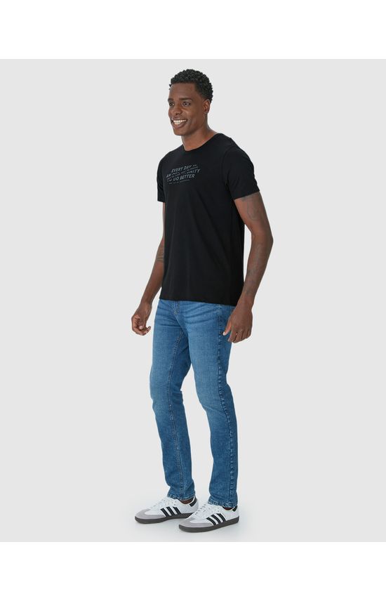 Camiseta Masculina Regular Hold The Vision Em Algodão