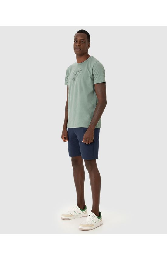 Camiseta Masculina Manga Curta Rio Cidade Maravilhosa Em Algodão