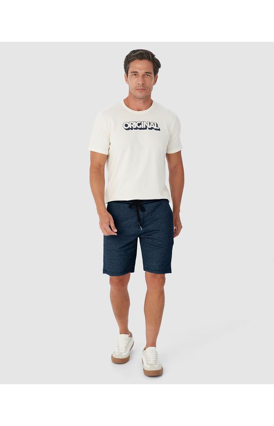 Bermuda Masculina Comfort Em Moletom Piquet
