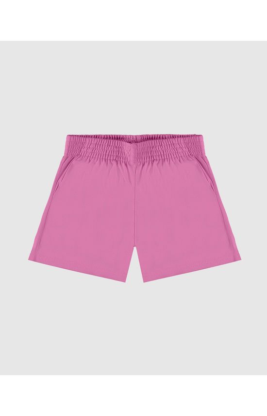Shorts Infantil Menina Com Bolso Faca Em Algodão Comfy Malwee Kids