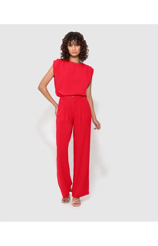 Blusa Box Feminina Pregas No Ombro Em Viscolinho Texturizado - ENFIM