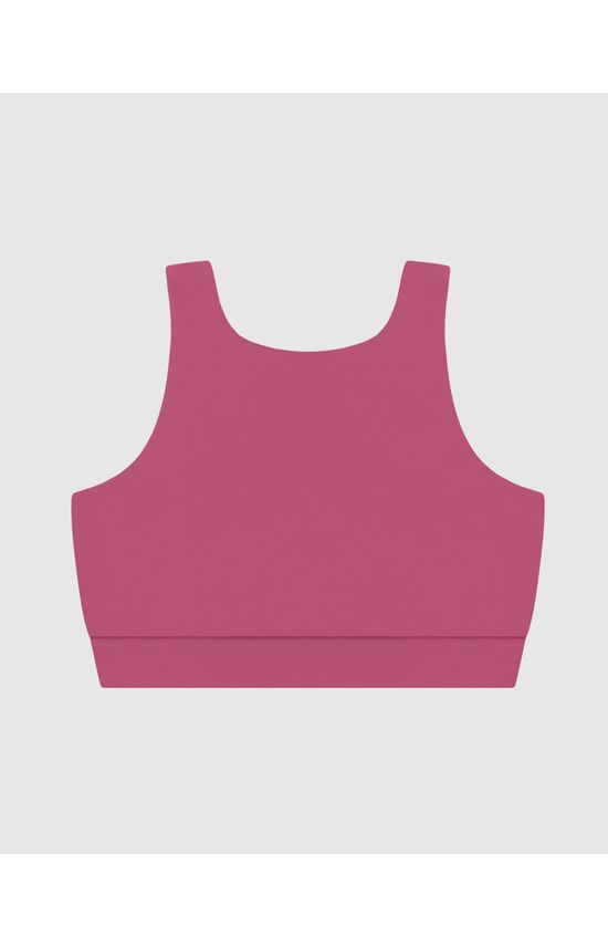 Top Esportivo Halter Neck Em Malha Com Proteção UV50+ - ENFIM