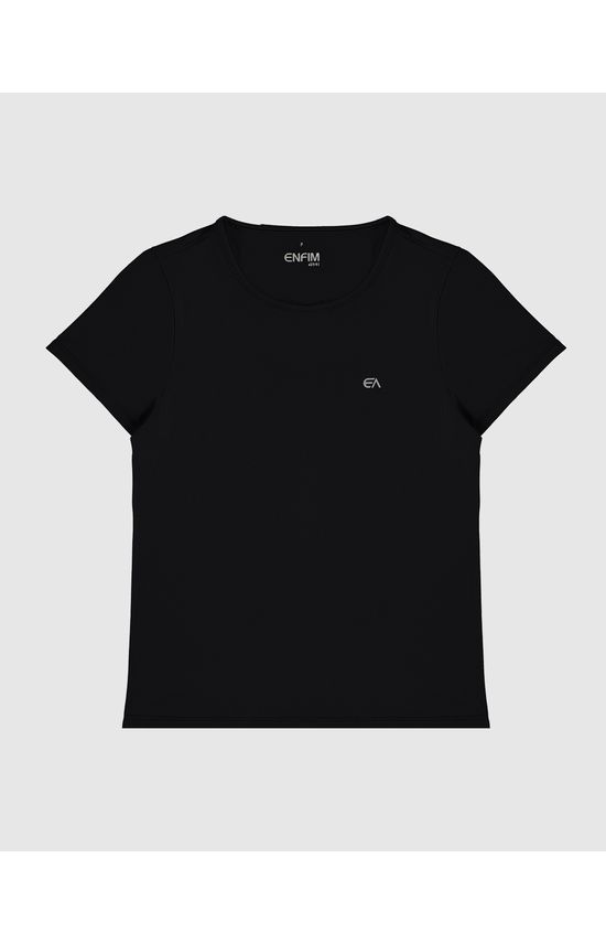 Blusa Slim Feminina Em Malha Dry E Antimicrobiano - ENFIM