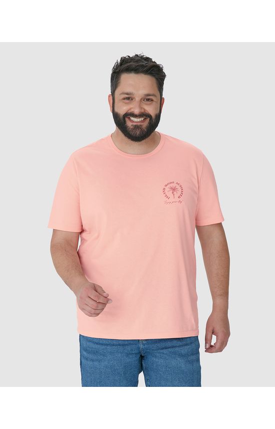 Camiseta Masculina Plus Size Island Mode Activated Em Algodão