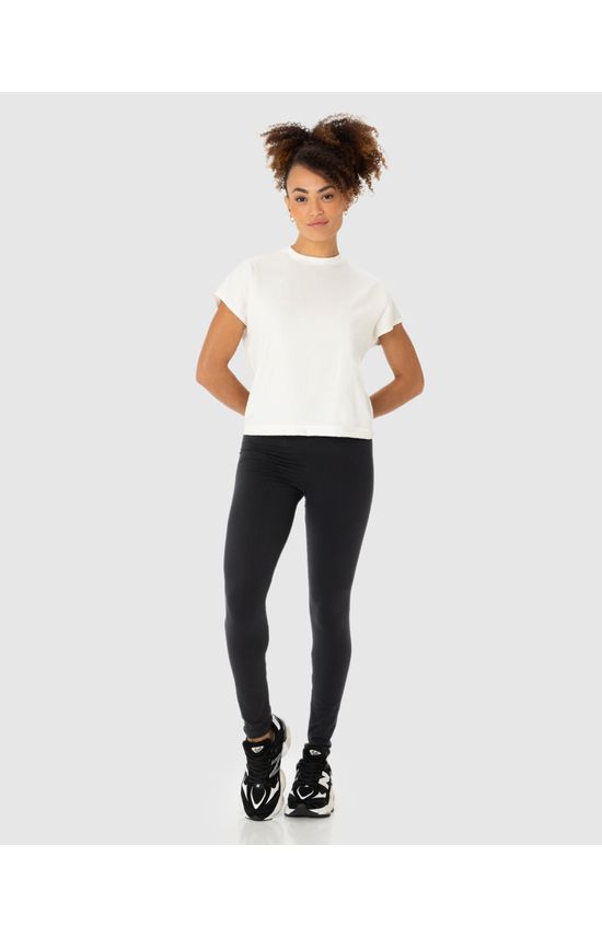 Calça Legging Básica Feminina Em Malha Supplex®