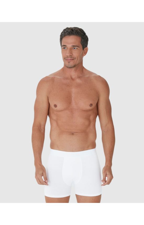 Kit Cueca Boxer Em Algodão Com Elastano