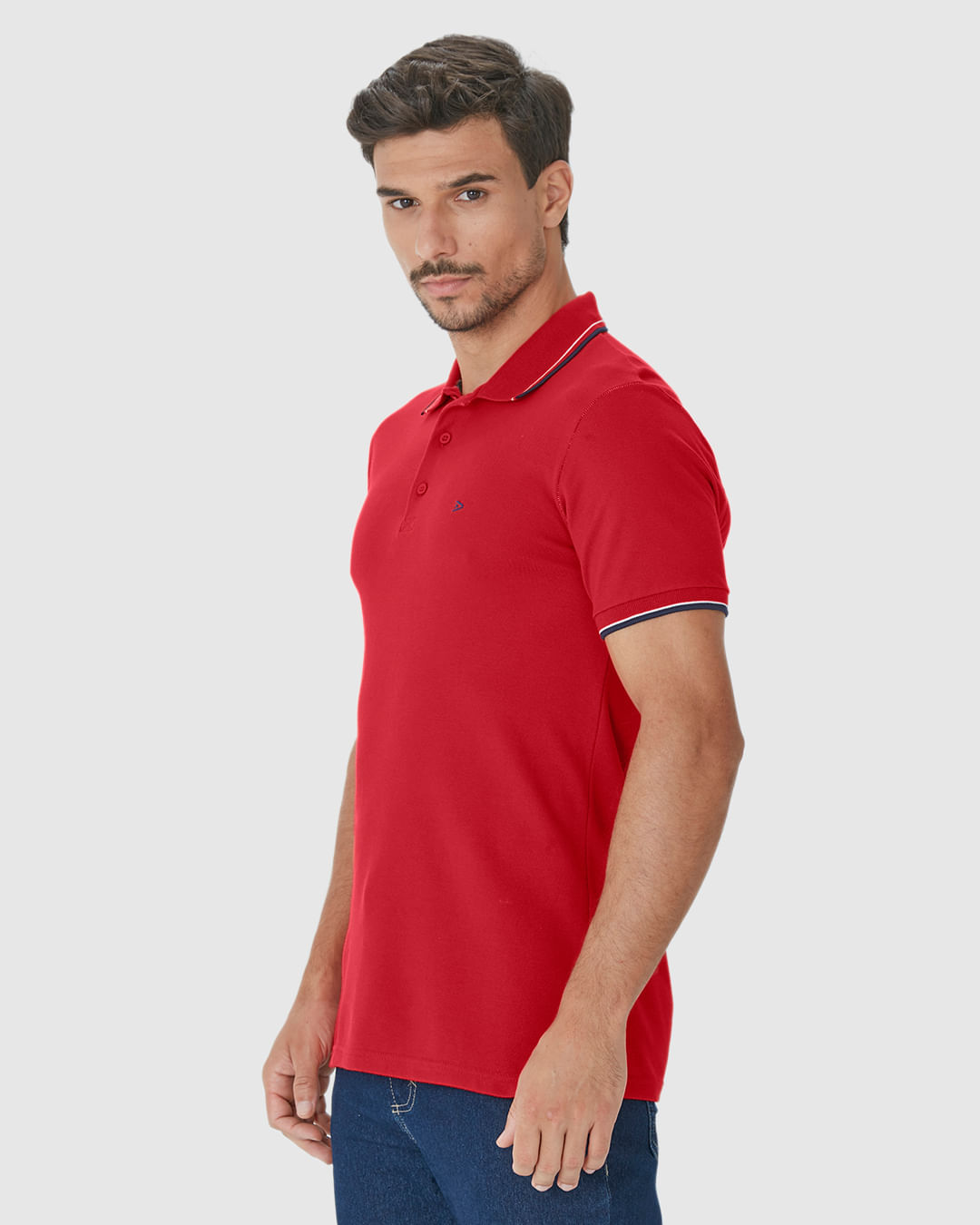 Camisa Polo Básica Masculina Em Piquet Premium - Imagem 17