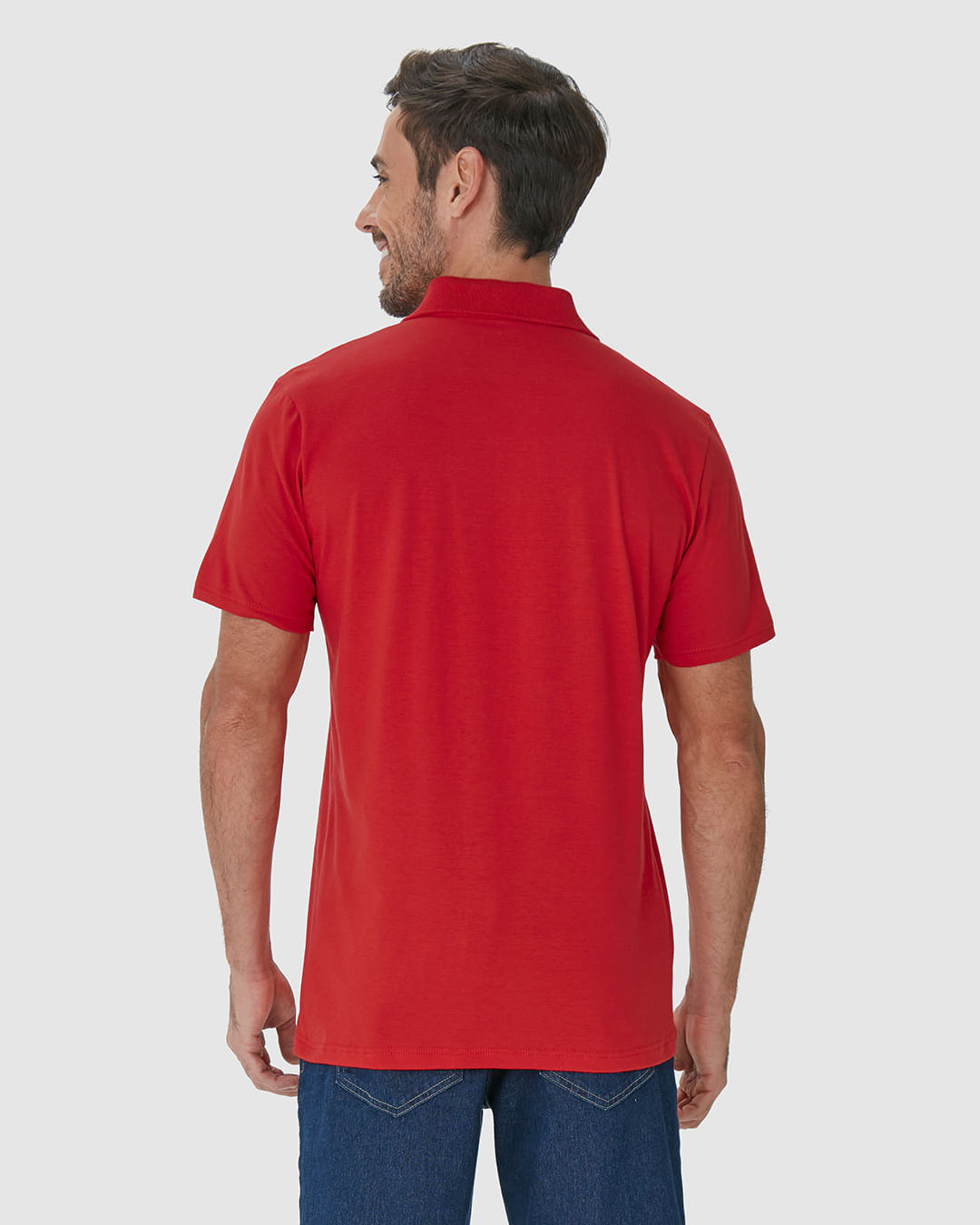 Camisa Polo Básica Masculina Gola Esporte Em Algodão - Imagem 30