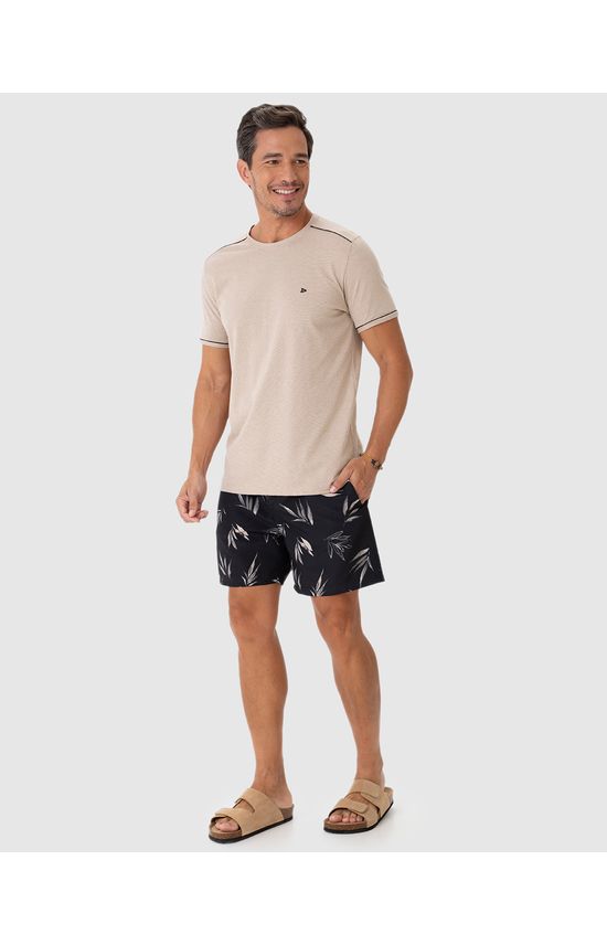 Shorts Masculino Cadarço Funcional Em Microfibra