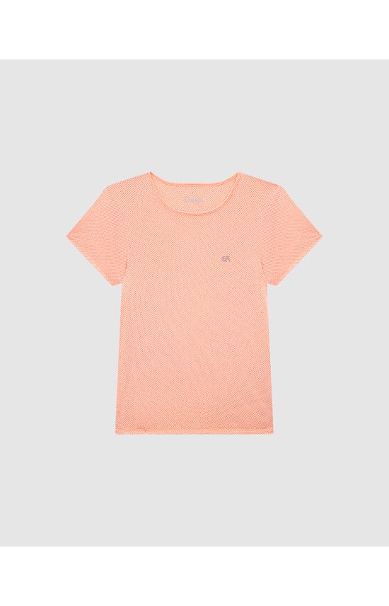 Blusa Básica Feminina Manga Curta Em Malha Dry - ENFIM