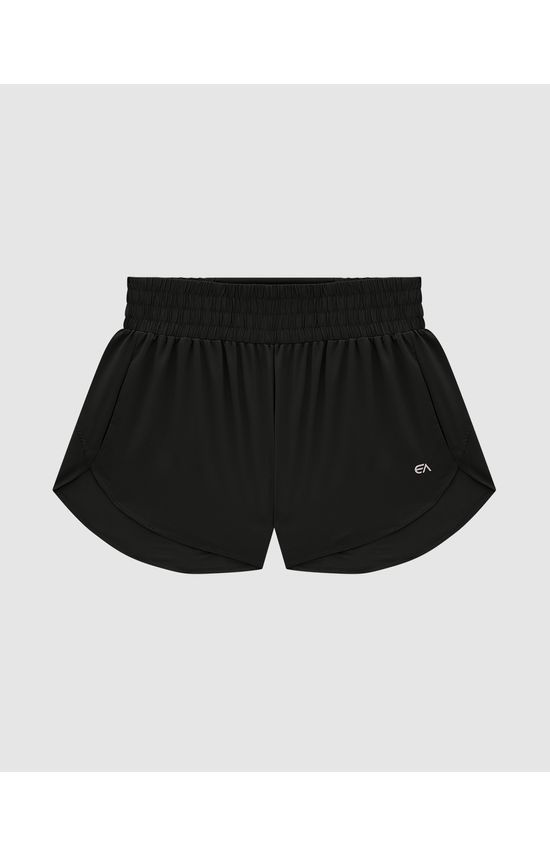 Shorts Runner Feminino Bolso Embutido Em Tafetá Com Elastano - ENFIM