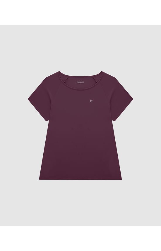 Blusa Básica Feminina Decote Redondo Em Malha Dry - ENFIM