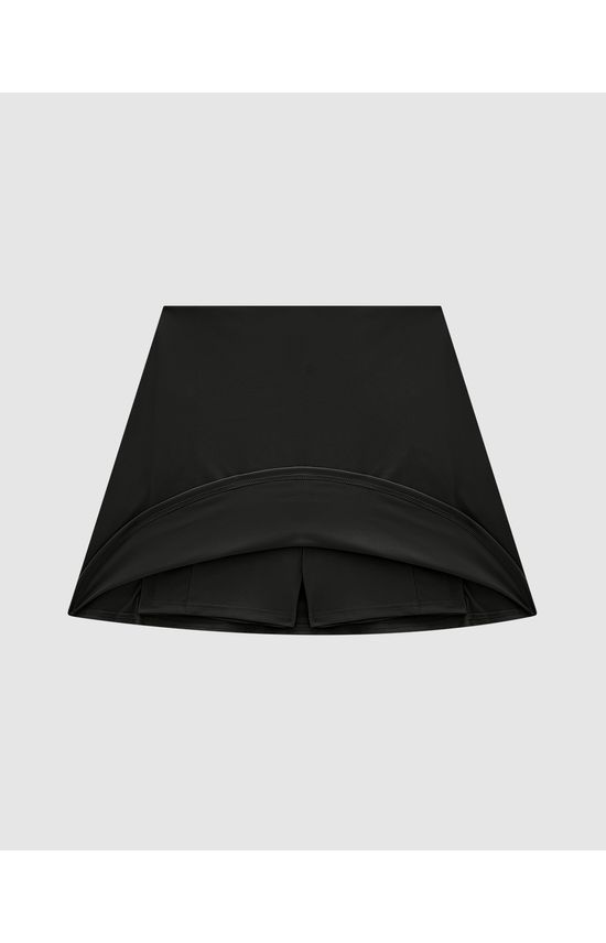 Shorts Saia Feminino Evasê Em Malha Poliamida Stretch - ENFIM